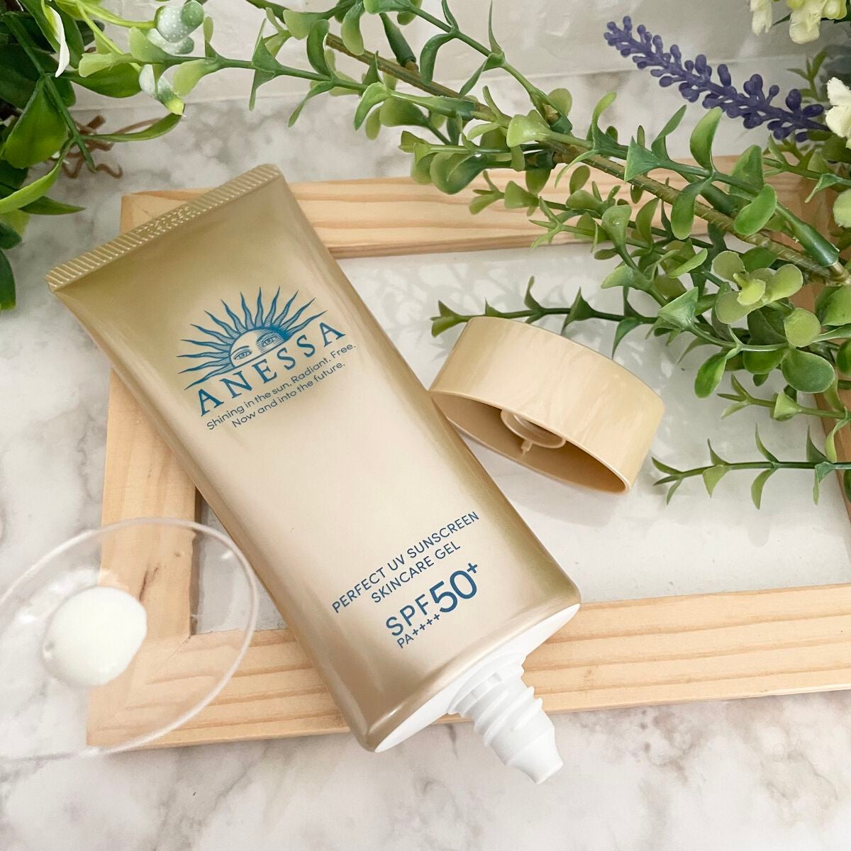 パーフェクトUV スキンケアジェル N/アネッサ/日焼け止め・UVケアを使ったクチコミ(2枚目)