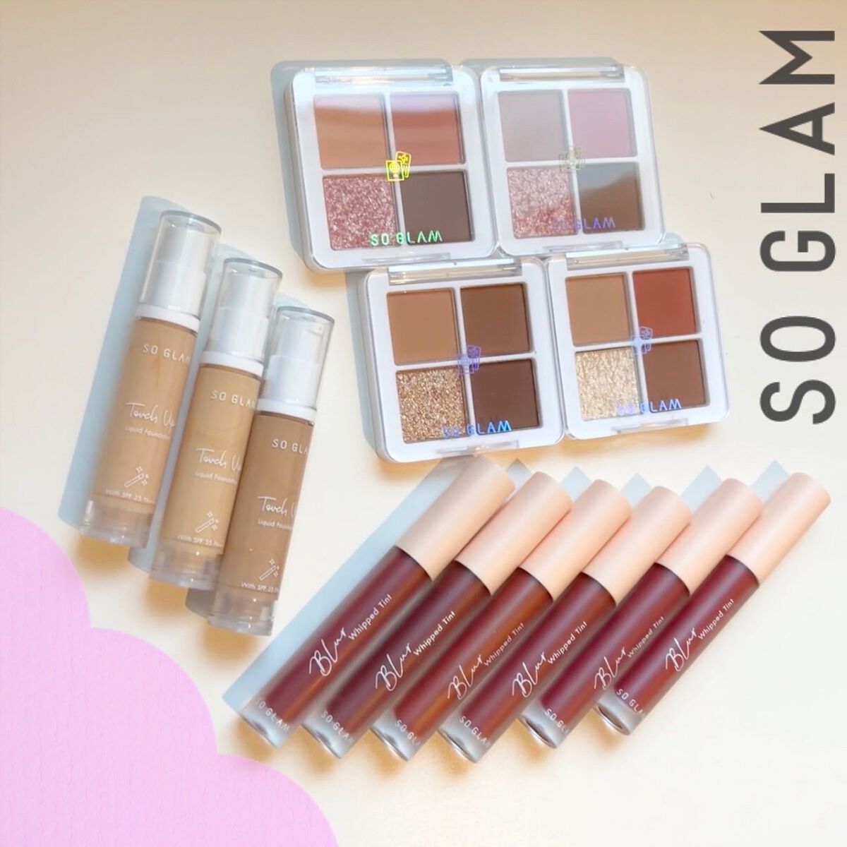 プチポケットアイシャドウパレット/SO GLAM/アイシャドウパレットを使ったクチコミ(1枚目)