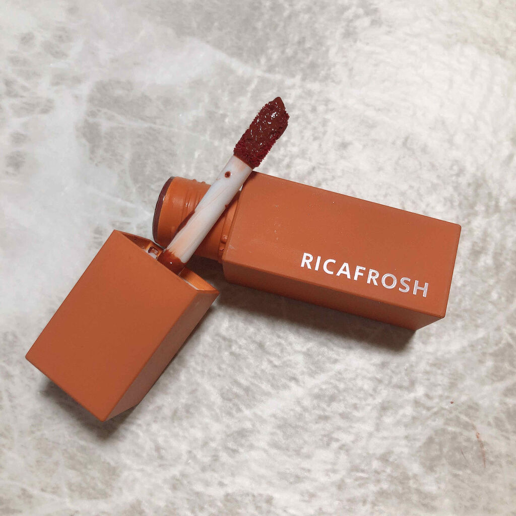 ジューシーリブティント/RICAFROSH/リップティントを使ったクチコミ（2枚目）