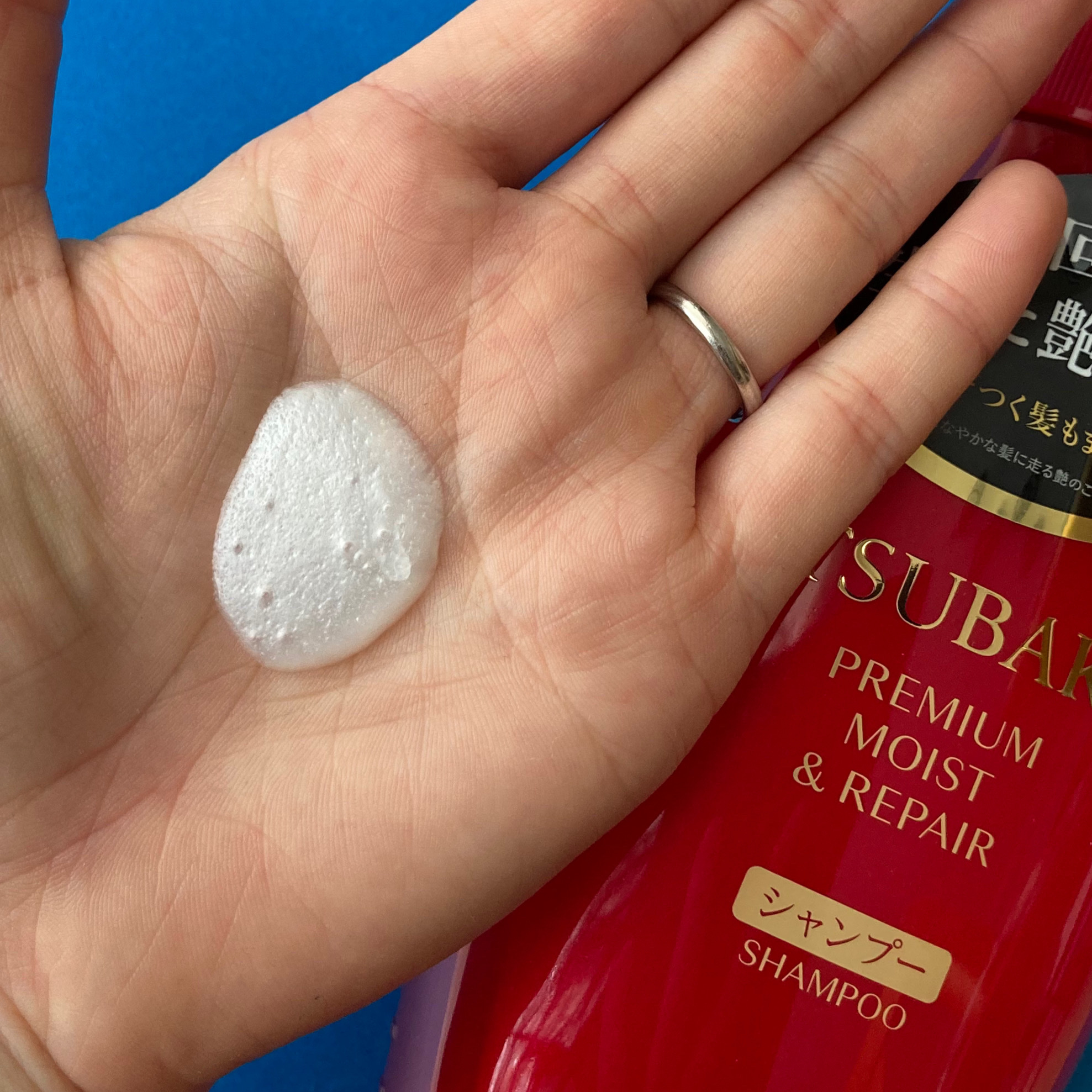 TSUBAKI プレミアム モイスト＆リペア シャンプー/コンディショナー/TSUBAKI/市販シャンプーを使ったクチコミ（2枚目）