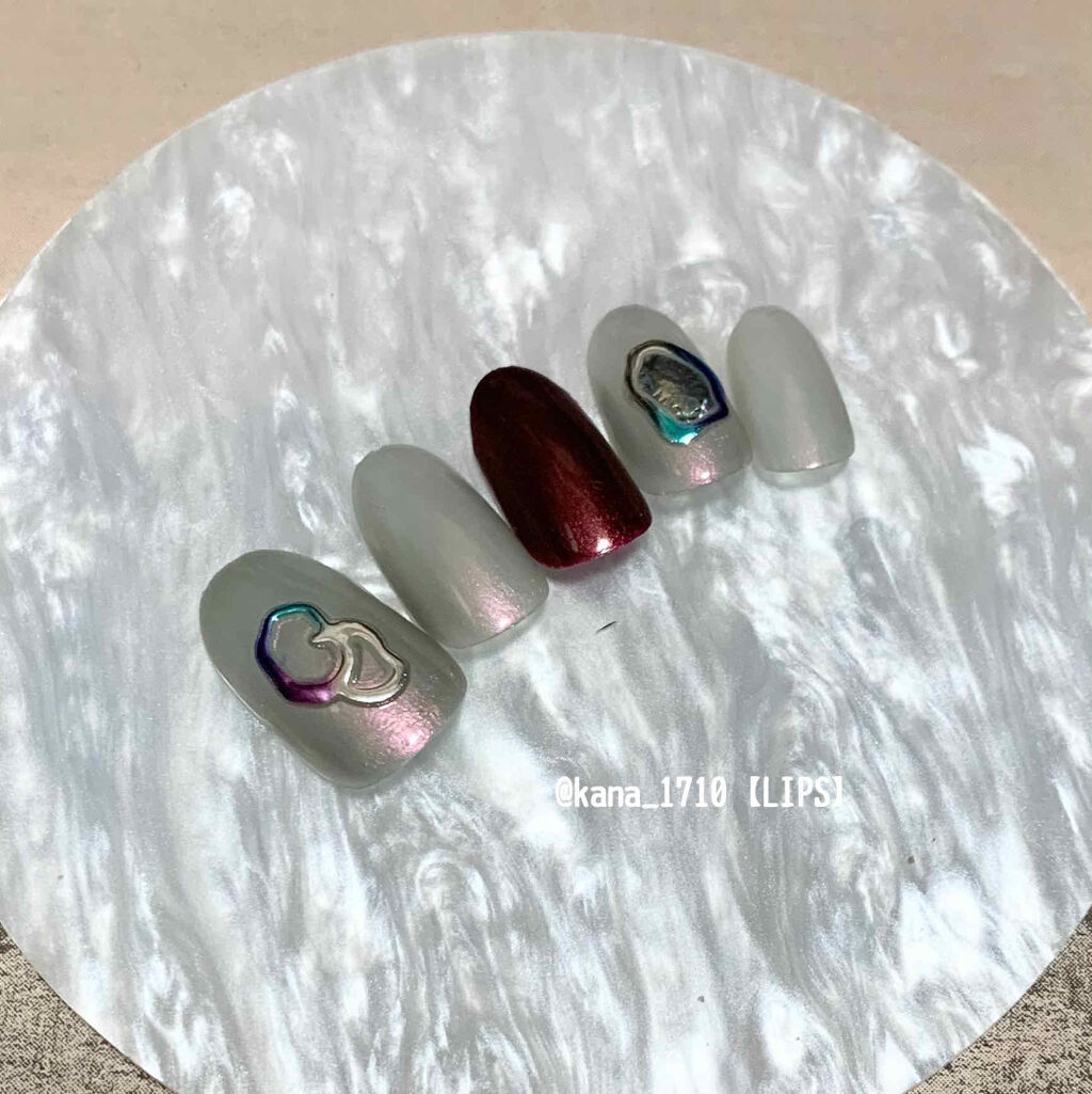 カラフルネイルズ/キャンメイク/マニキュアを使ったクチコミ（1枚目）