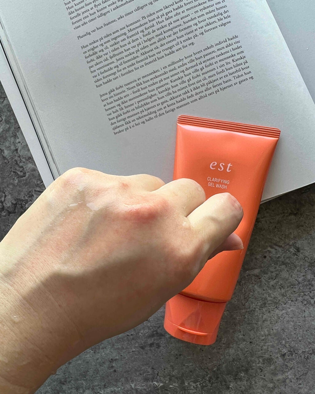 エスト クラリファイイング ジェル ウォッシュ/est/その他洗顔料を使ったクチコミ(4枚目)