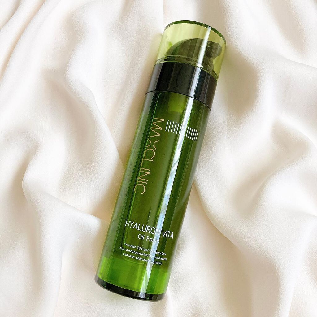 MAXCLINIC ヒアルロンビタオイルフォームのクチコミ「MAXCLINIC 
ヒアルロンビタオイルフォーム
110g  1799円(税込・Qoo10公.....」（1枚目）