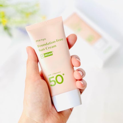 ファンデフリー サンクリーム/manyo/日焼け止めクリームを使ったクチコミ(2枚目)