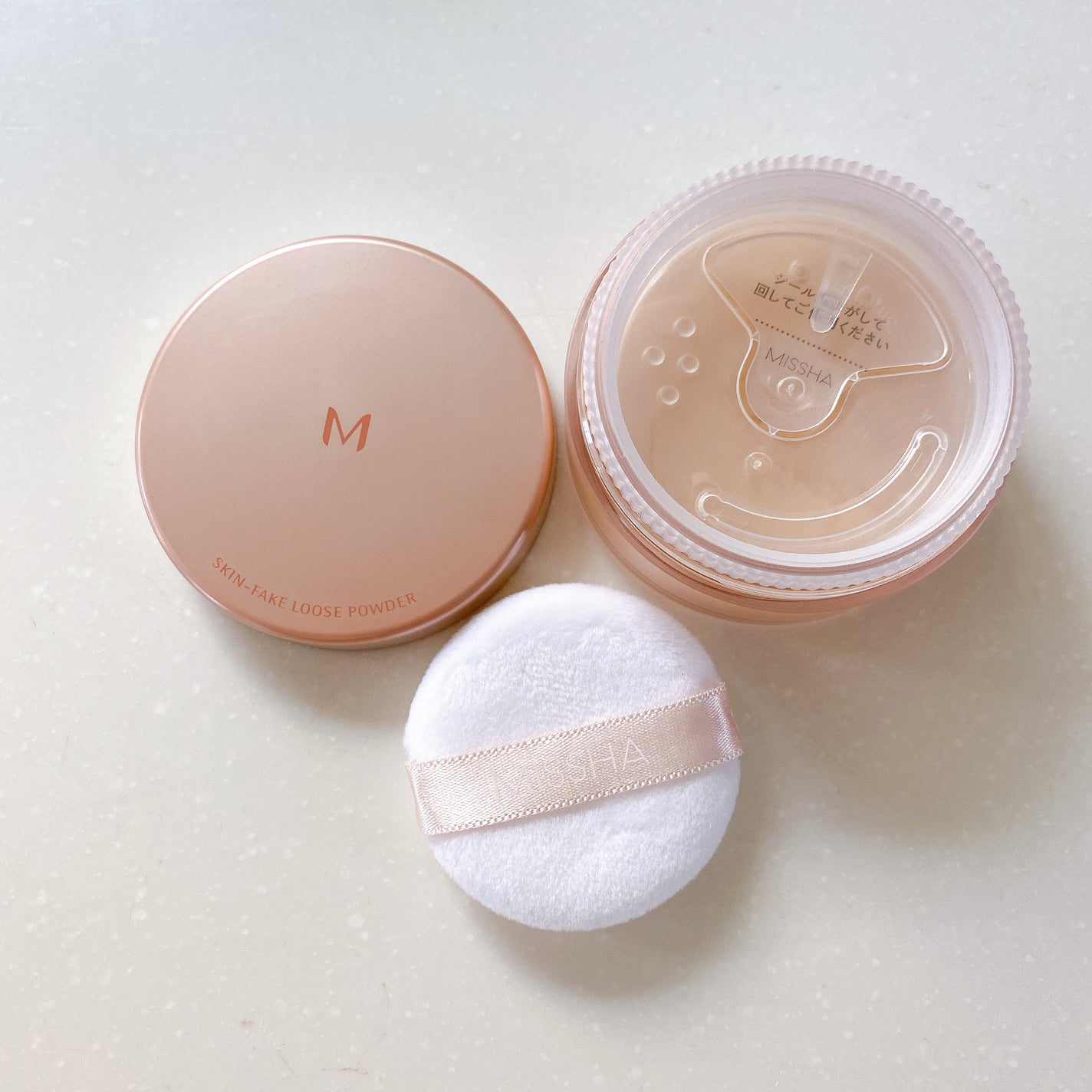 ミシャ M スキンフェイクパウダー ノンパール/MISSHA/ルースパウダーを使ったクチコミ(1枚目)