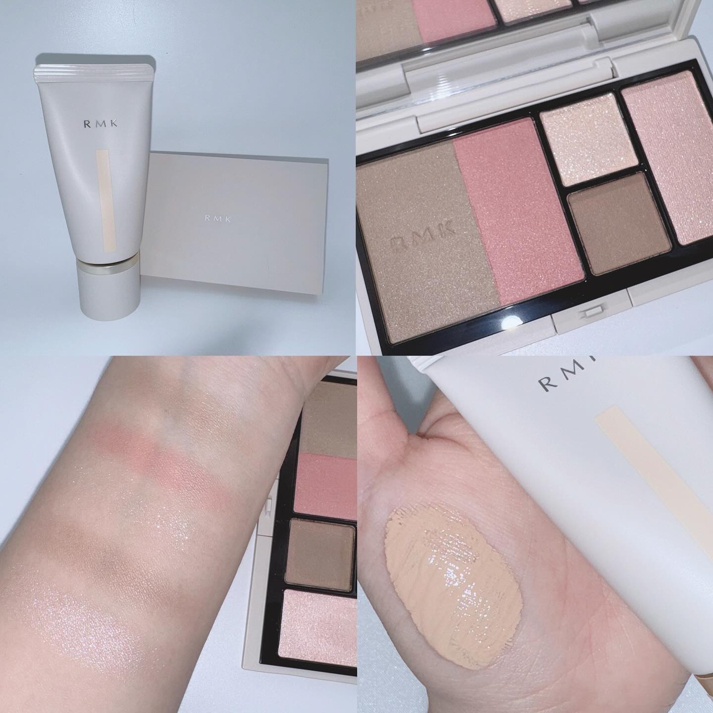 RMK シェイド&グロウ フェイスパレット /RMK/アイシャドウパレットを使ったクチコミ（1枚目）