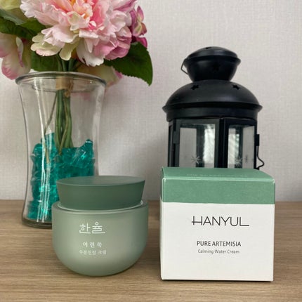 ピュアアルテミシア カーミングウォータークリーム/HANYUL(ハンユル)/フェイスクリームを使ったクチコミ(1枚目)