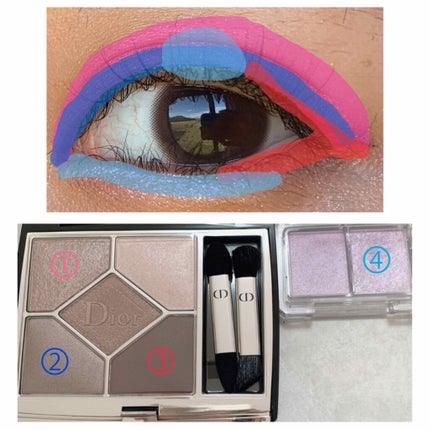 ジュエリーシャドウベール/キャンメイク/アイシャドウパレットを使ったクチコミ(4枚目)