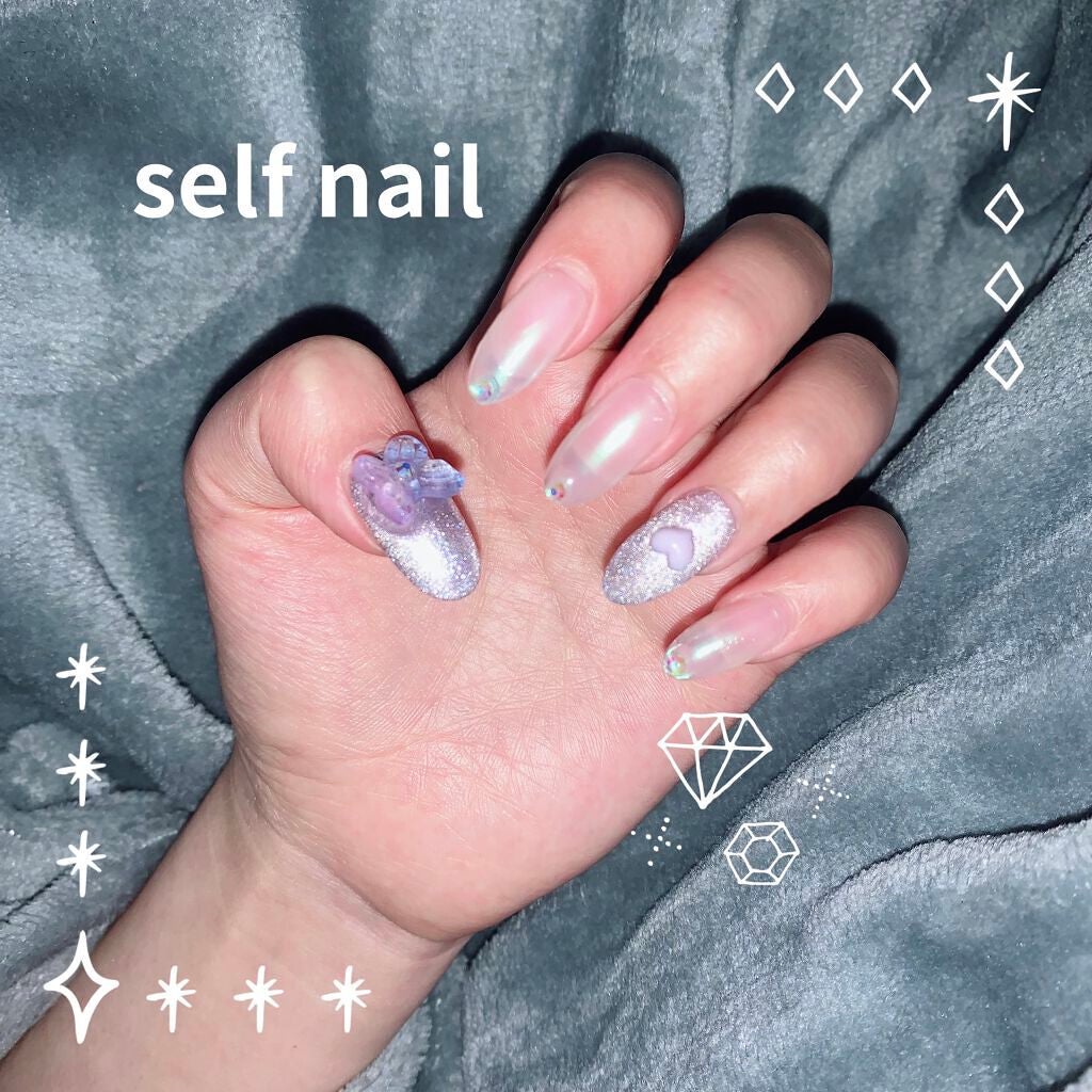 ネイルチップ/DAISO/ネイルチップ・パーツを使ったクチコミ(1枚目)