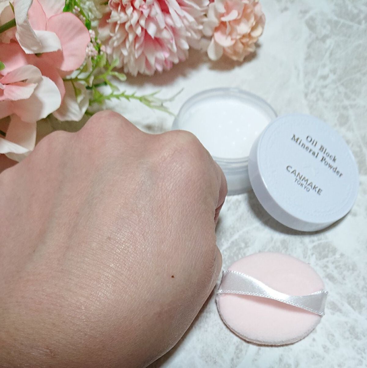 オイルブロックミネラルパウダー/キャンメイク/ルースパウダーを使ったクチコミ(4枚目)
