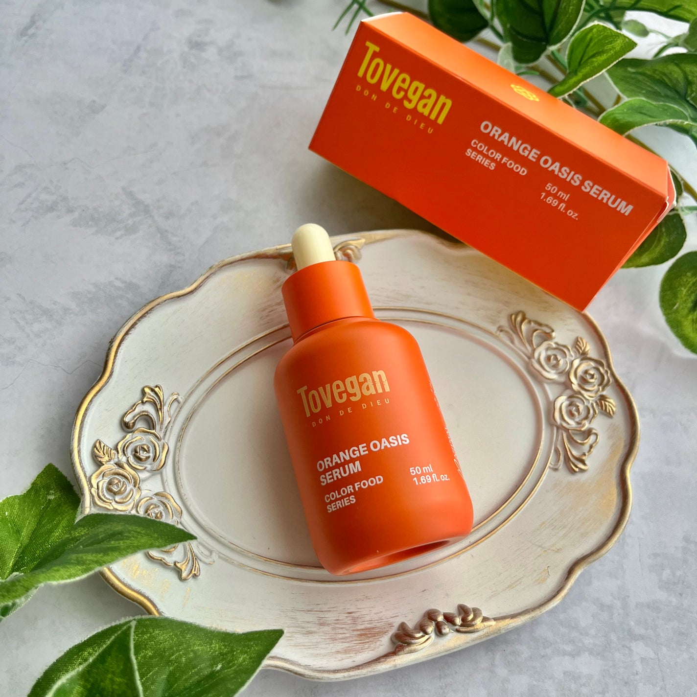 カラーフードシリーズオレンジオアシスセラム/Tovegan/美容液を使ったクチコミ(5枚目)