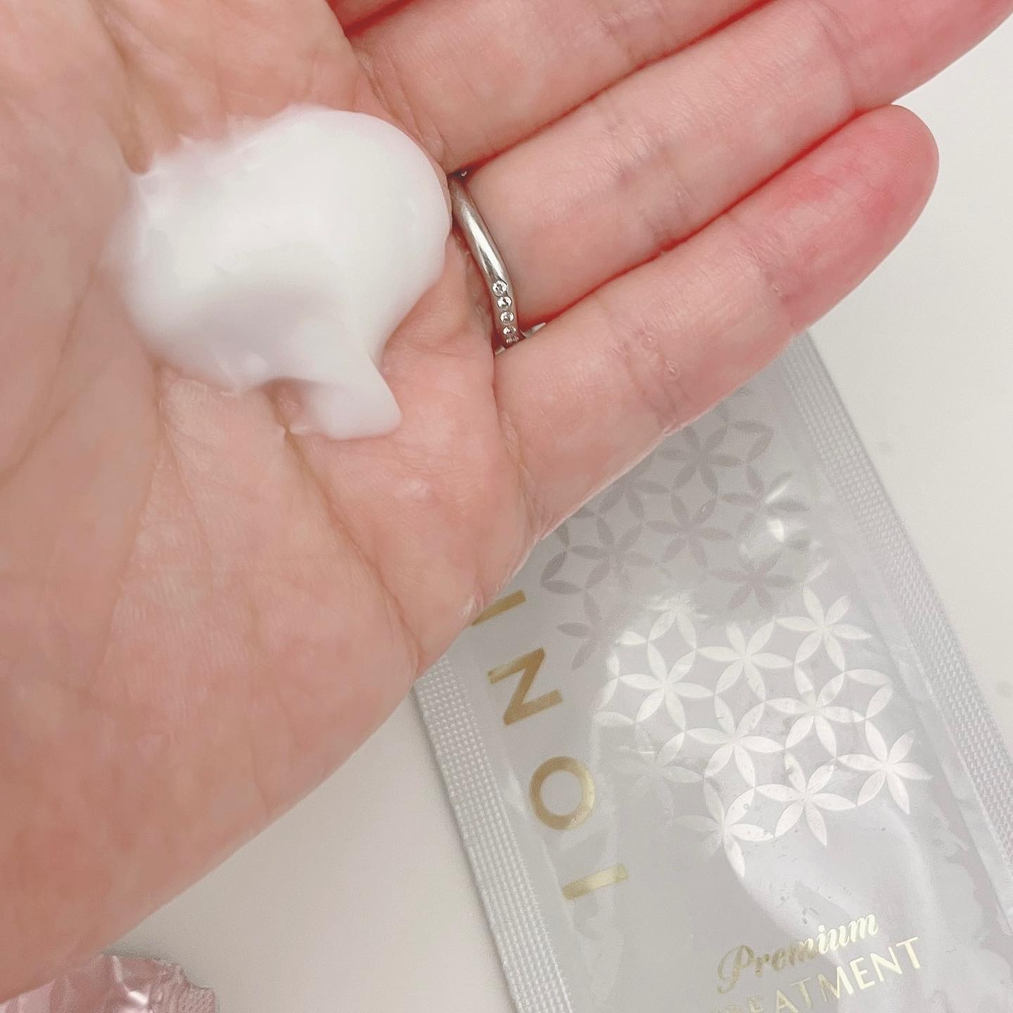 プレミアム ボンドメンテシャンプー／ボンドメンテトリートメント トライアル 20ml/IONICO/市販シャンプーを使ったクチコミ（3枚目）