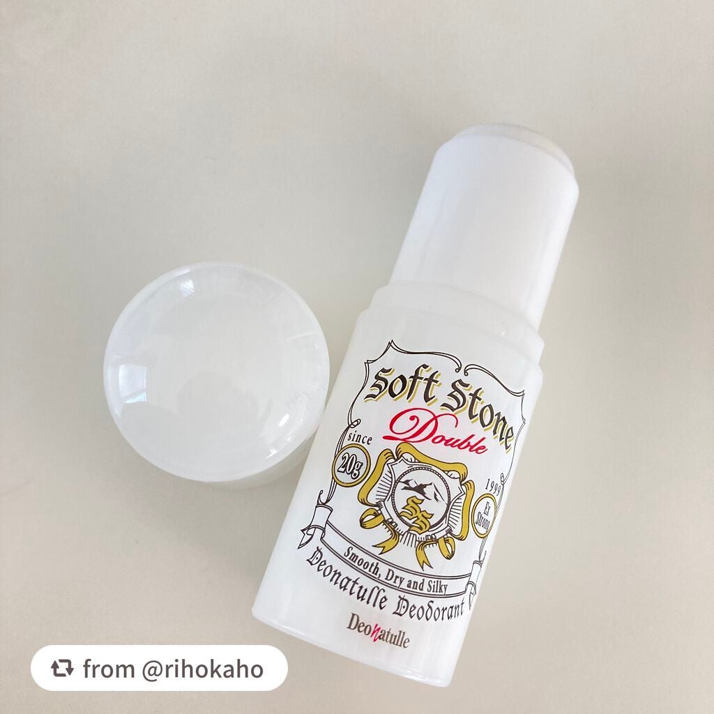 薬用ソフトストーンW/デオナチュレ/デオドラント・制汗剤を使ったクチコミ(3枚目)