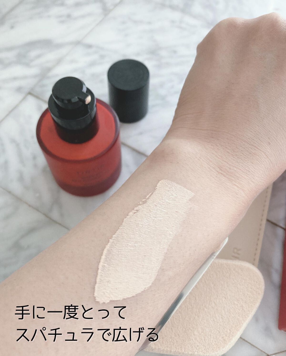 マスクフィットレッドファンデーション/TIRTIR(ティルティル)/リキッドファンデーションを使ったクチコミ（2枚目）