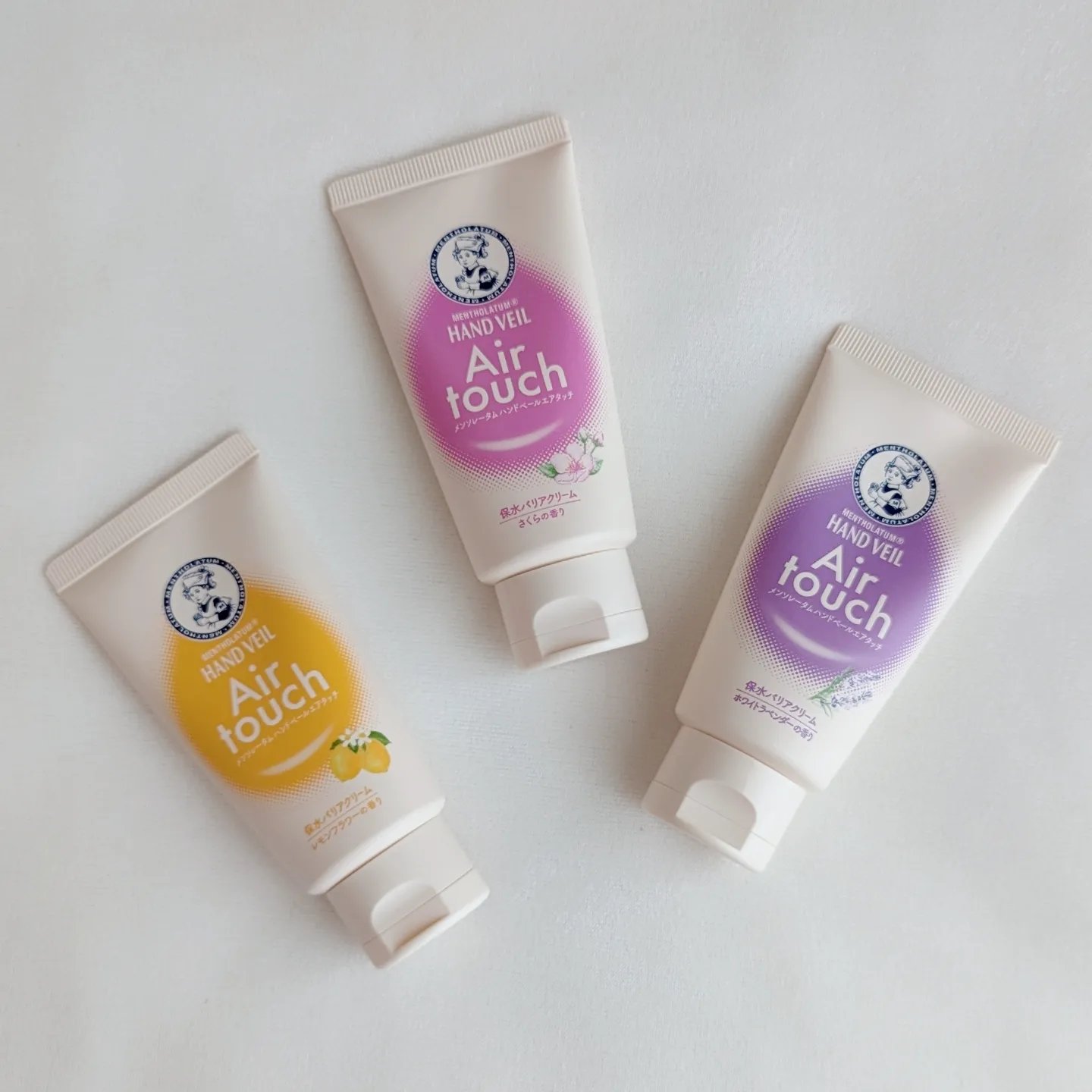 ハンドベールエアタッチ レモンフラワーの香り/メンソレータム/ハンドクリームを使ったクチコミ（1枚目）
