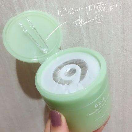 ドクダミカーミングタッチスポットパッド/Abib /トナーパッドを使ったクチコミ(2枚目)