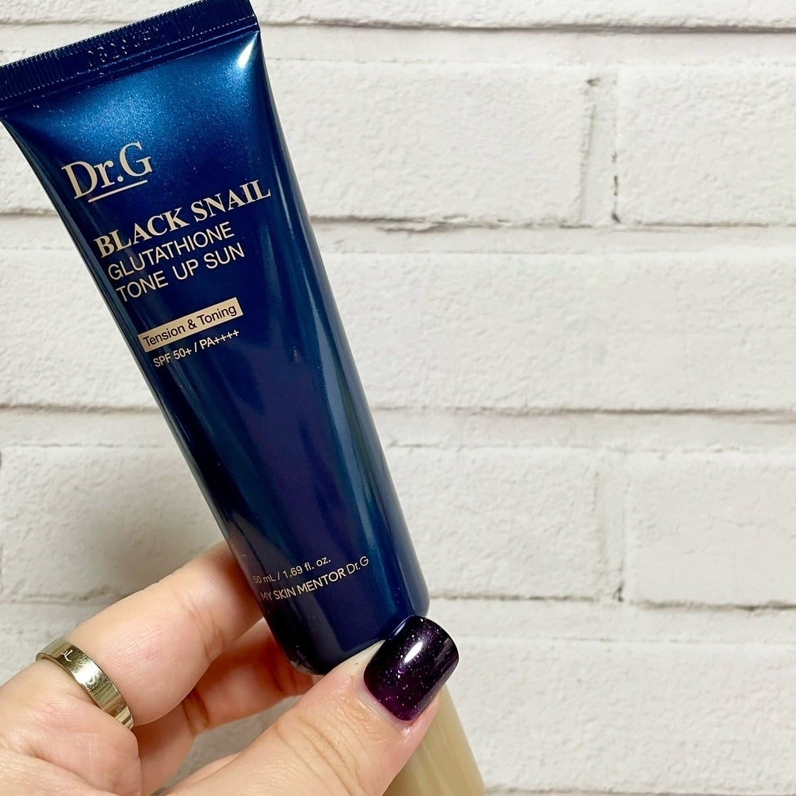 ブラックスネイルグルタチオントーンアップサン/Dr.G/日焼け止めクリームを使ったクチコミ(4枚目)