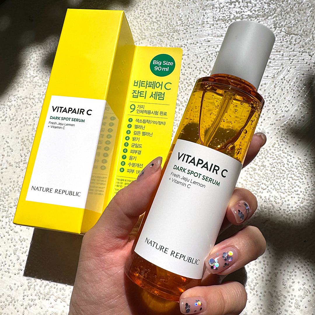 ビタペアC シミケアセラム/ネイチャーリパブリック/美容液を使ったクチコミ（1枚目）