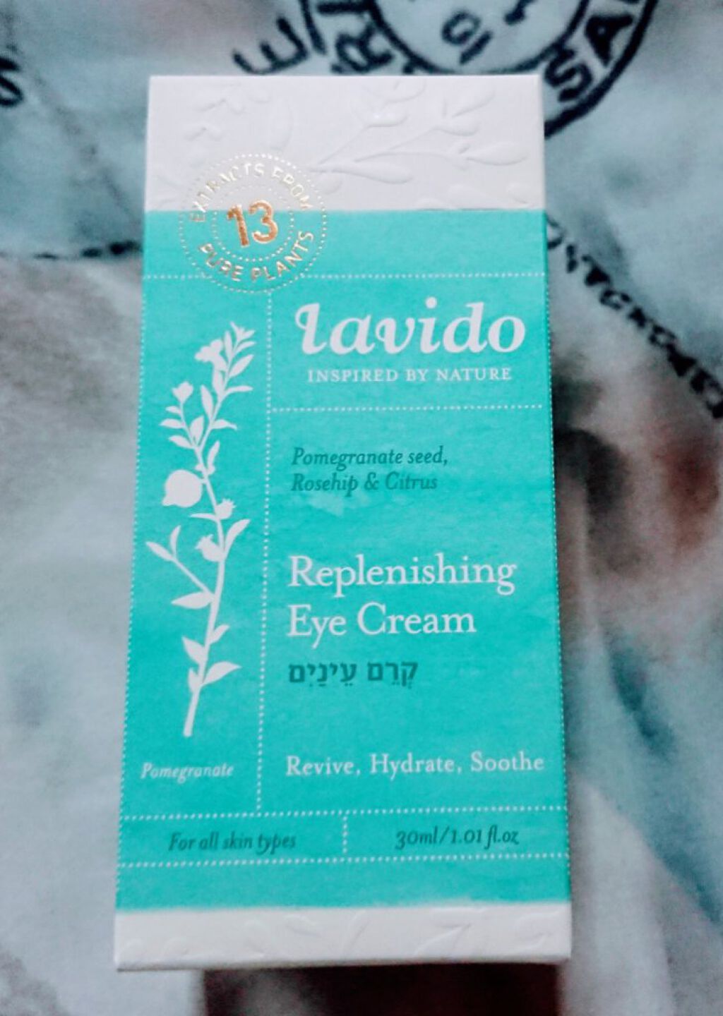 リプレニッシングアイクリーム/Lavido/アイケア・アイクリームを使ったクチコミ(1枚目)