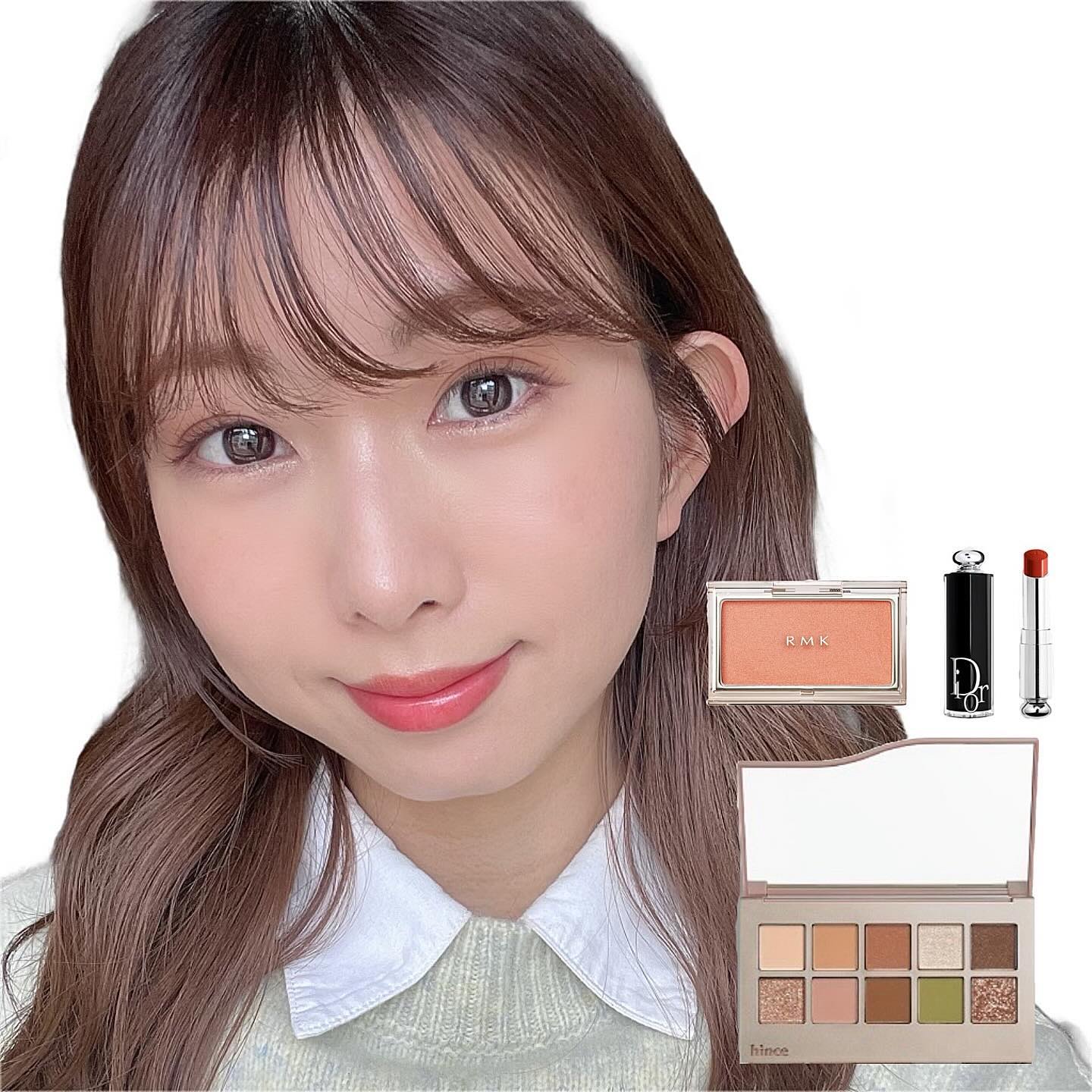 下まぶたに入れたラメがうるっと見せてくれる💎
﹏﹏﹏﹏﹏﹏﹏﹏﹏﹏﹏
⁡
〖アイシャドウ〗
hince ニューデップスアイシャドウパレット 03
①Aをアイホール全体に入れる。
②BとCを混ぜて目のキワから上に向かって重ねる。
③Dを下ま