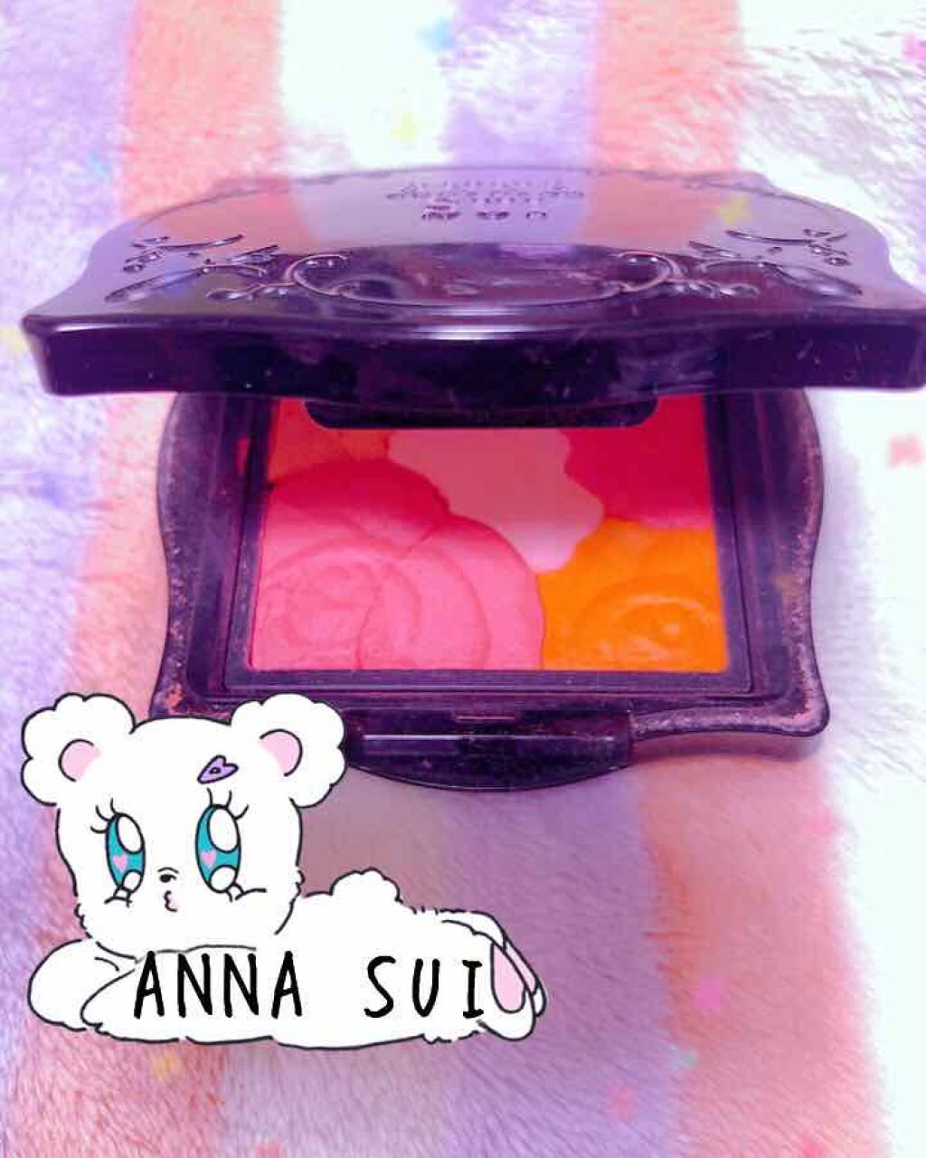 ローズ チーク カラー N/ANNA SUI/パウダーチークを使ったクチコミ（1枚目）