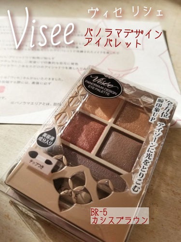 パノラマデザイン アイパレット/Visée/アイシャドウパレットを使ったクチコミ（1枚目）