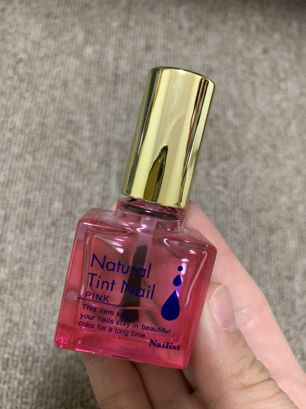ナチュラルティントネイル ピンク/ネイリスト/マニキュアを使ったクチコミ（1枚目）