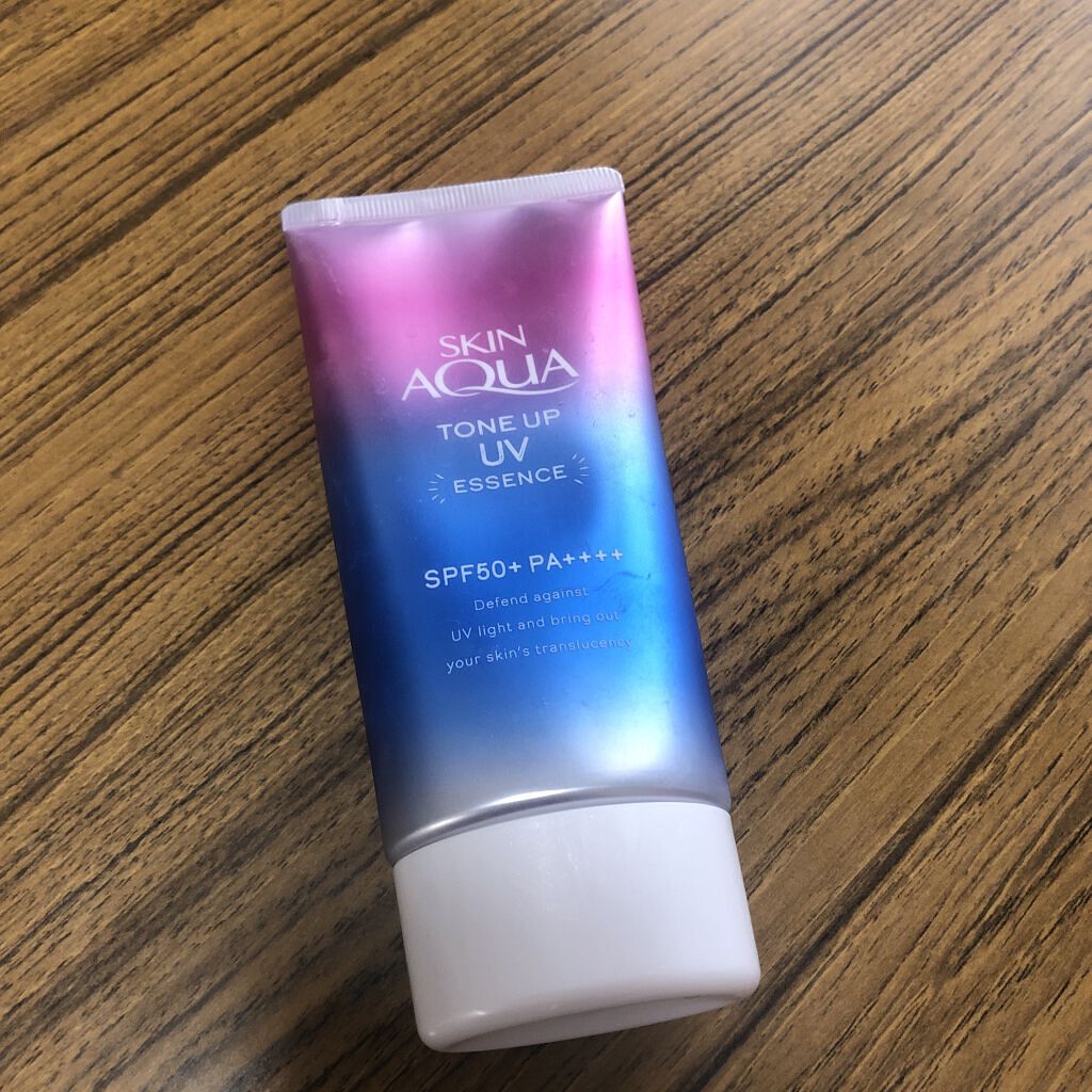スキンアクア トーンアップUVエッセンス/スキンアクア/日焼け止めクリームを使ったクチコミ（1枚目）
