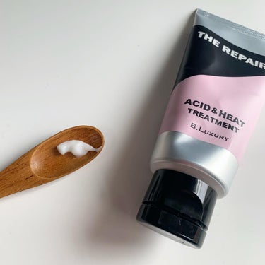 THE REPAIR ACID&HEAT TREATMENT/B.LUXURY/洗い流すヘアトリートメントを使ったクチコミ（3枚目）