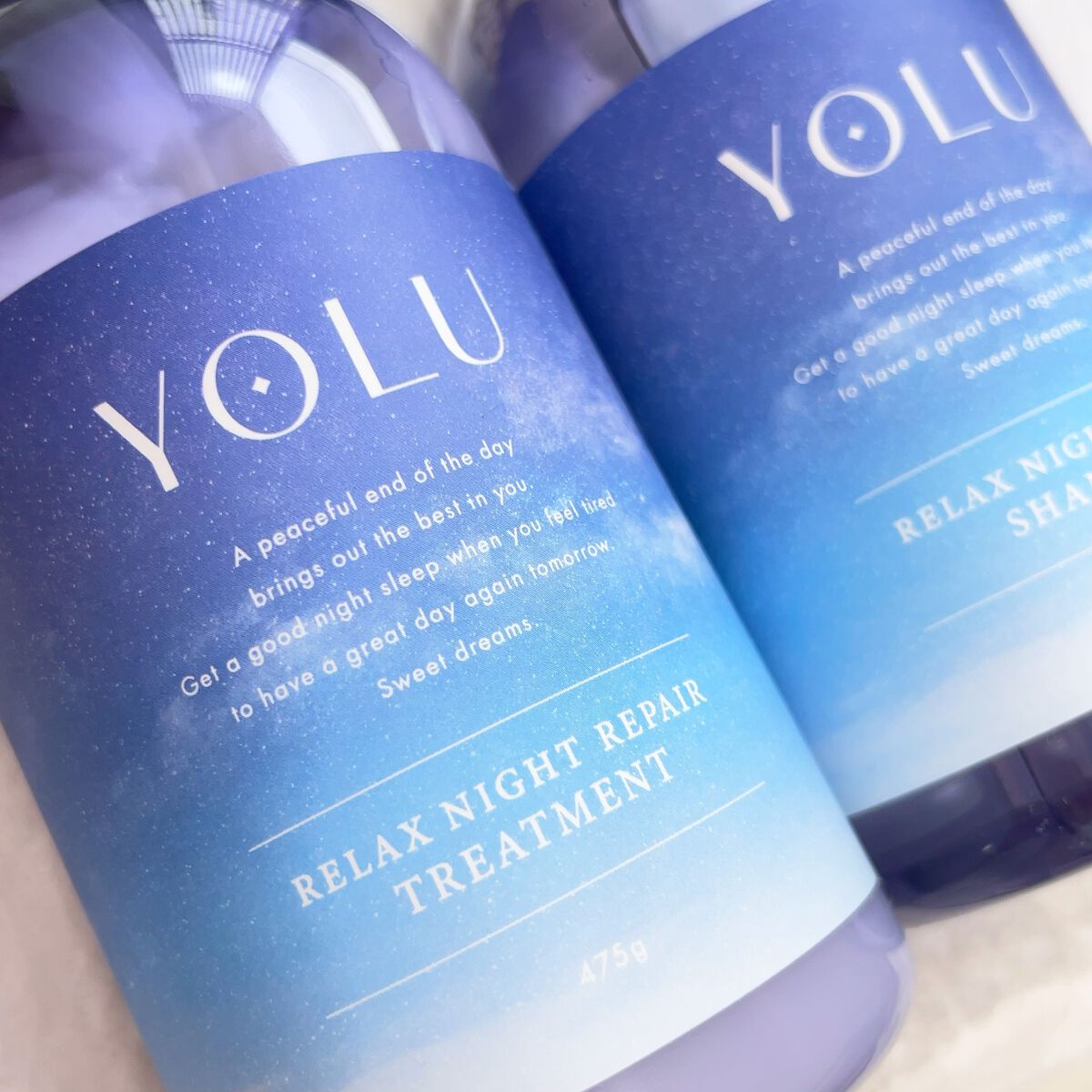 リラックスナイトリペア シャンプー/トリートメント/YOLU/市販シャンプーを使ったクチコミ(2枚目)