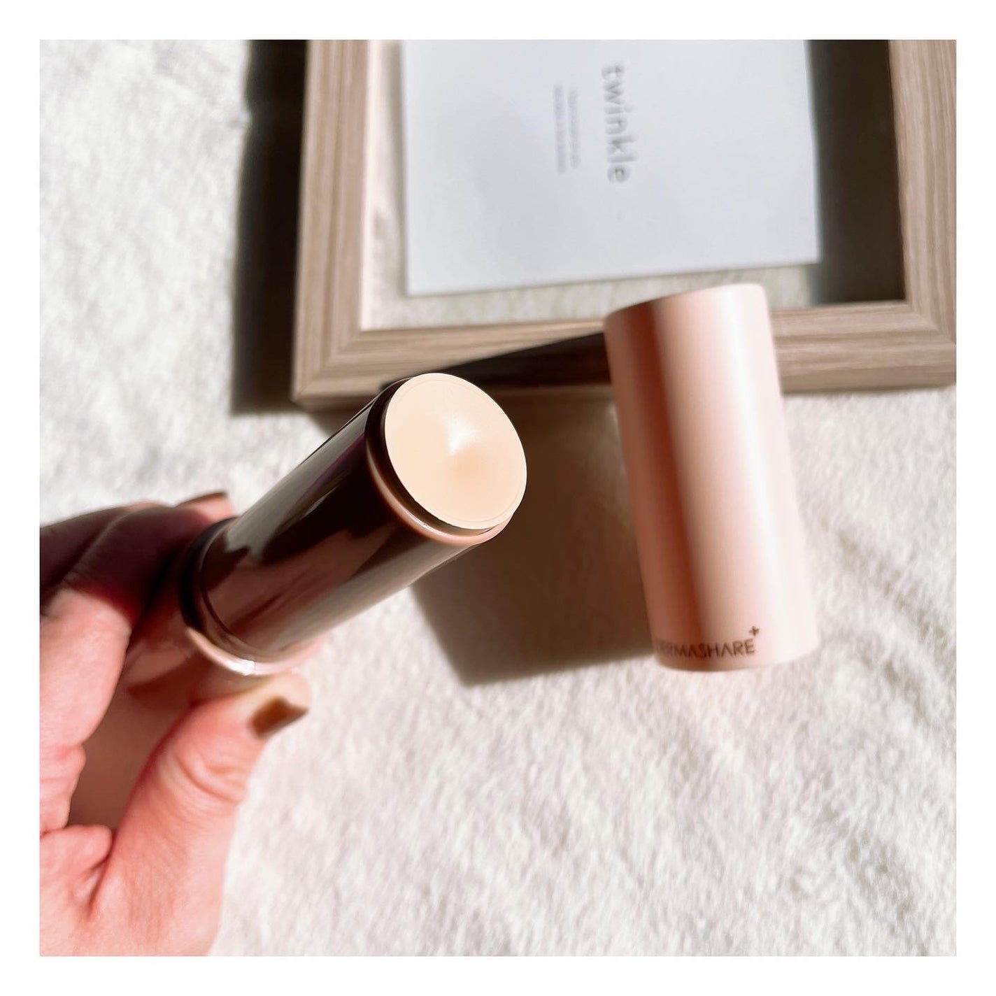 ヴィーガンナチュラルカバースティックファンデーション/DERMASHARE/その他ファンデーションを使ったクチコミ(2枚目)