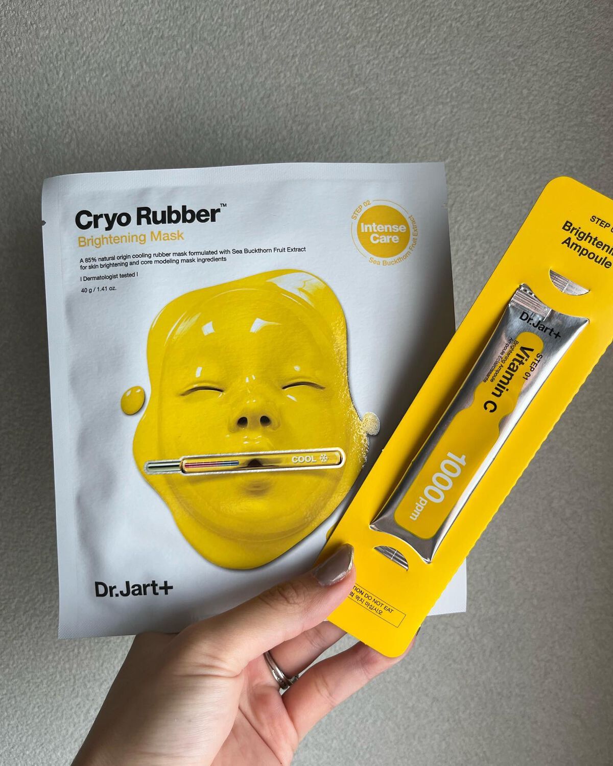ラバーマスク ブライトニング/Dr.Jart＋/シートマスク・パックを使ったクチコミ（2枚目）