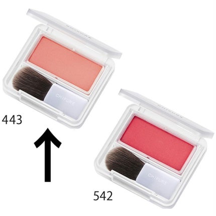 のぞみ on LIPS 「ちふれ チークコンビニやドラッグストアでも買える安心の日本製コ..」(4枚目)