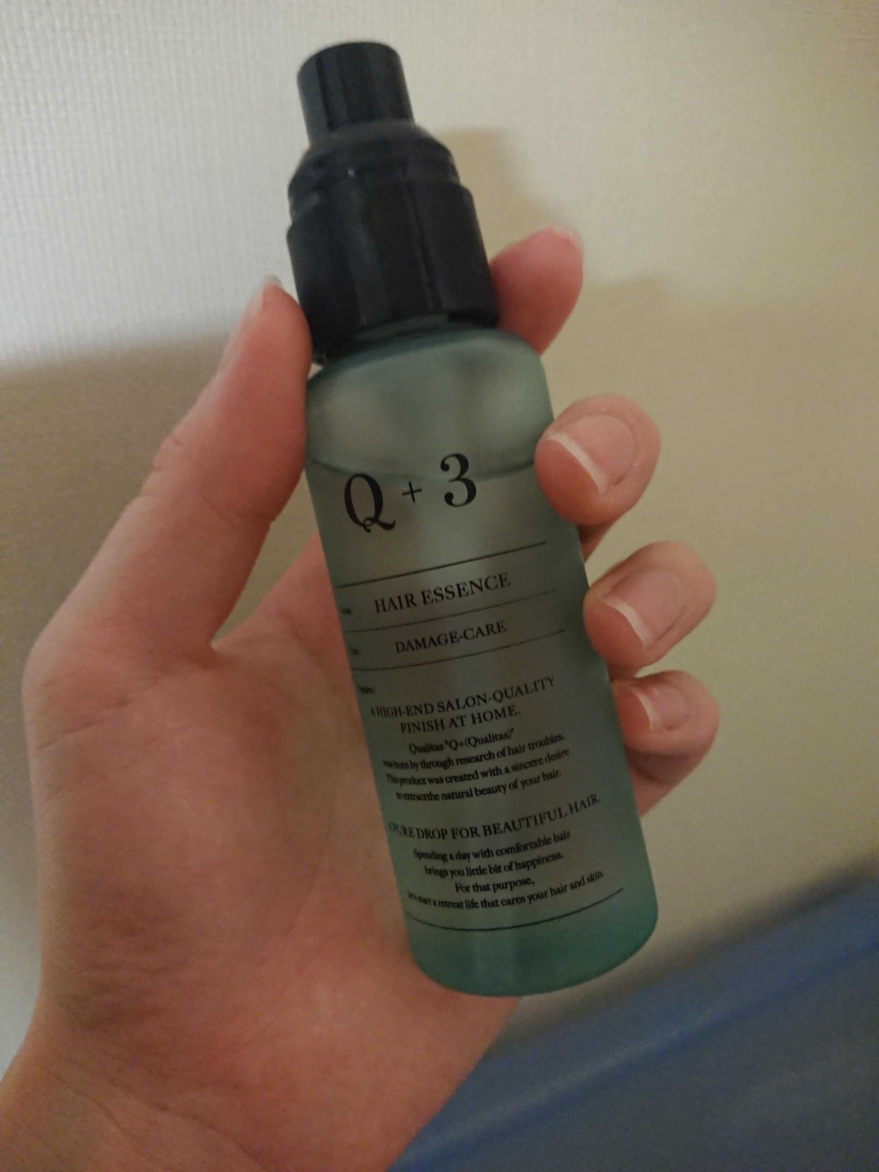 ダメージケアヘアエッセンス/クオリタス/ヘアオイルを使ったクチコミ（1枚目）