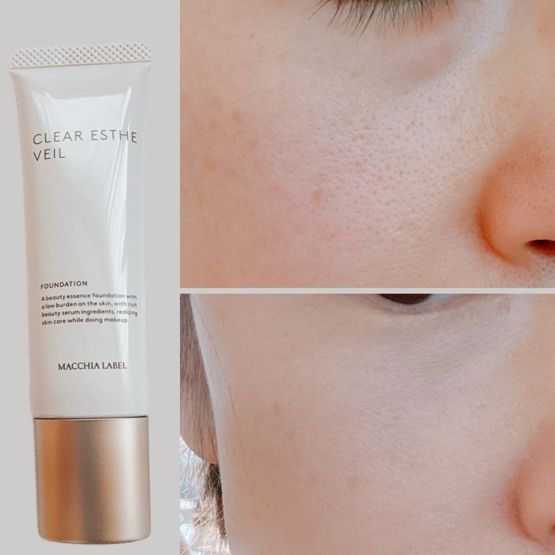 薬用クリアエステヴェール/Macchia Label/リキッドファンデーションを使ったクチコミ(4枚目)