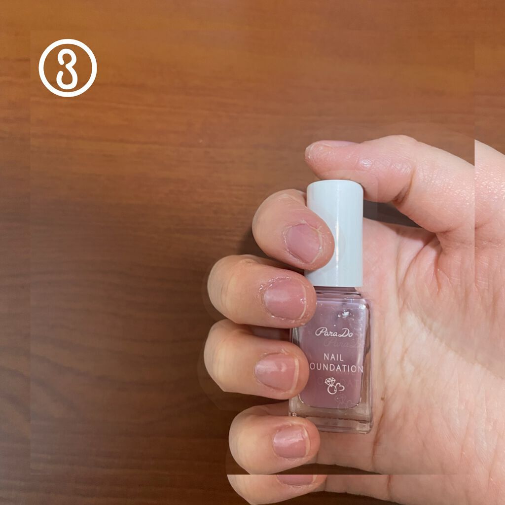 発色UPベースコート/デュカート/ネイルトップコートを使ったクチコミ(4枚目)