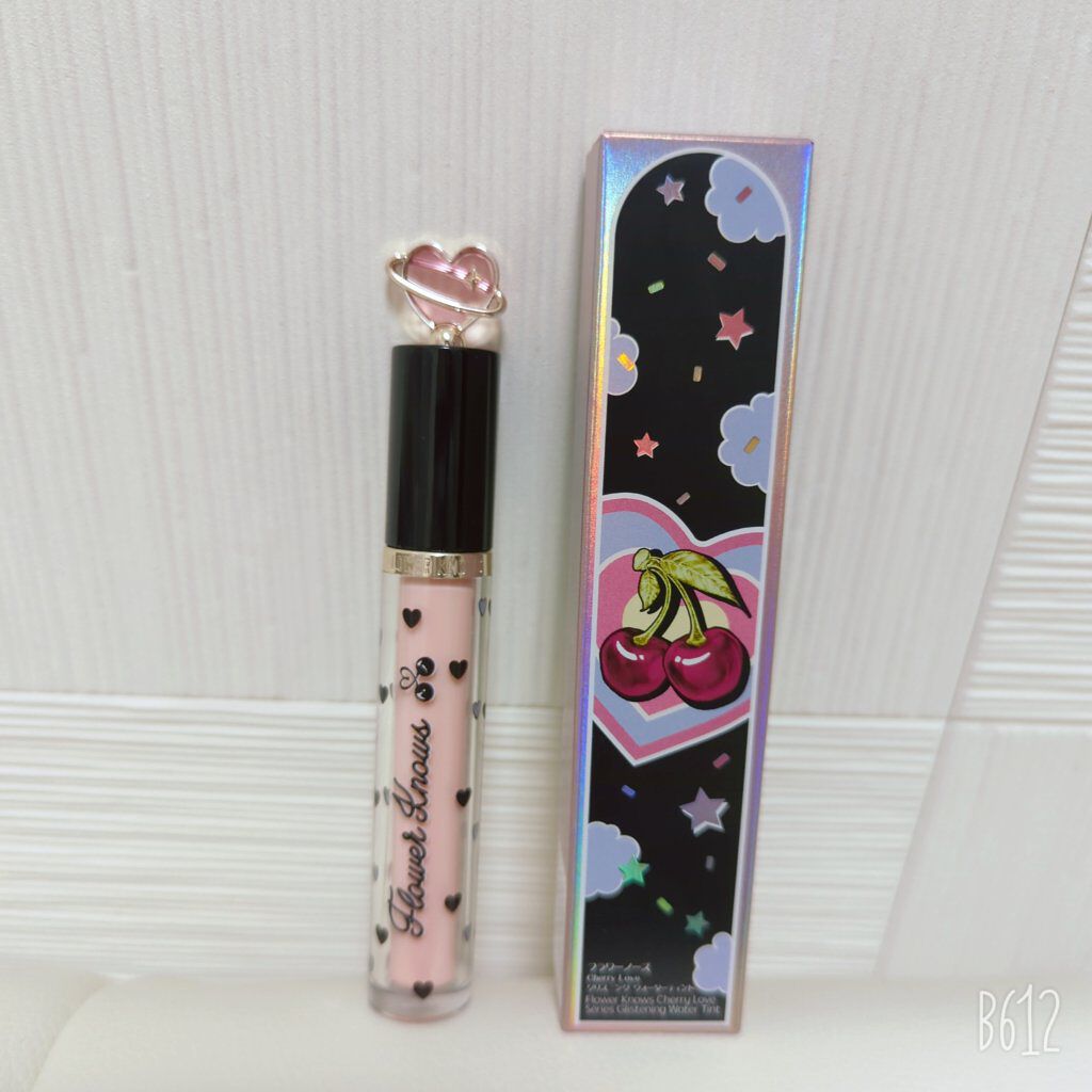 グリスニングウォータリングティント/FlowerKnows/リップティントを使ったクチコミ（2枚目）