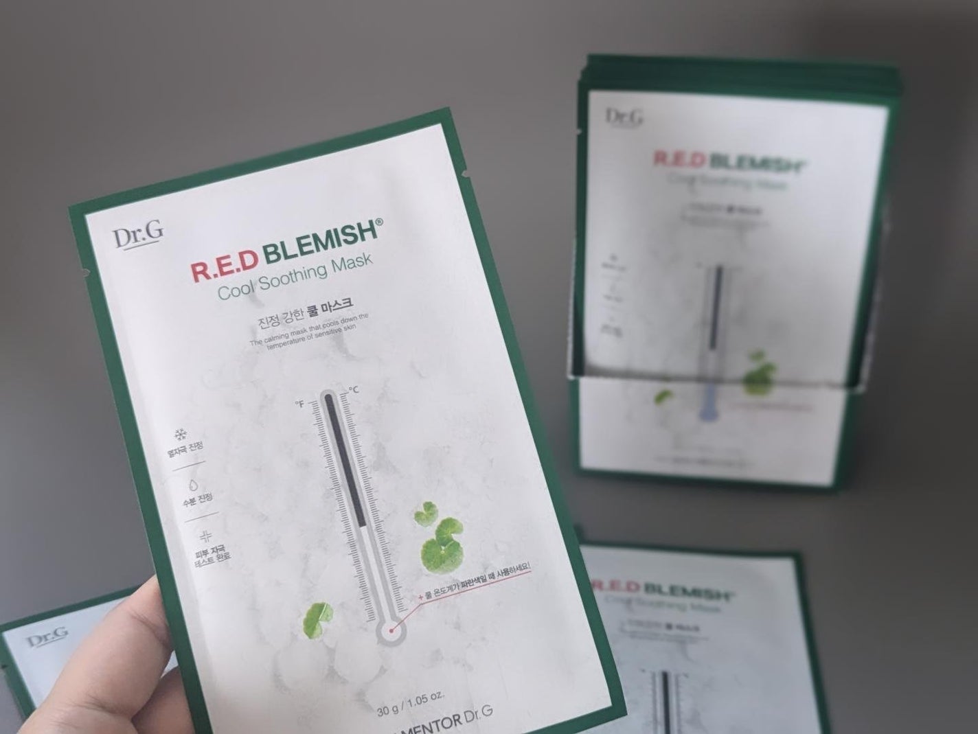 レッドブレミッシュ クールスージングマスク/Dr.G/シートマスク・パックを使ったクチコミ(4枚目)