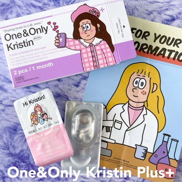 One & Only Kristin/Hapa kristin/カラーコンタクトレンズを使ったクチコミ（5枚目）