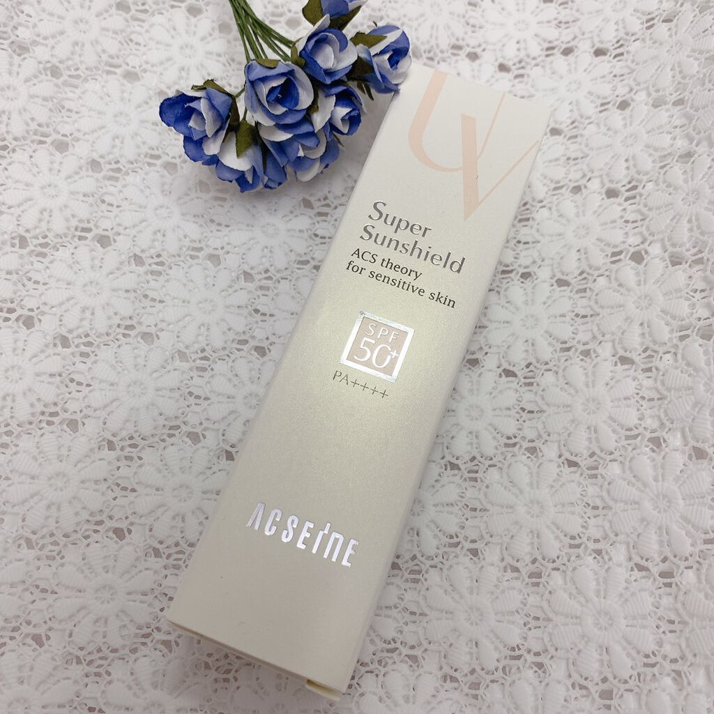 スーパーサンシールド  EX＜R＞/ACSEINE/日焼け止めクリームを使ったクチコミ（2枚目）