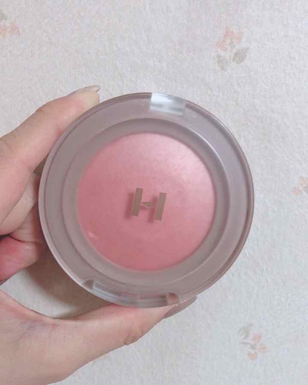 トゥルーディメンショングロウチーク/hince/パウダーチークを使ったクチコミ(1枚目)