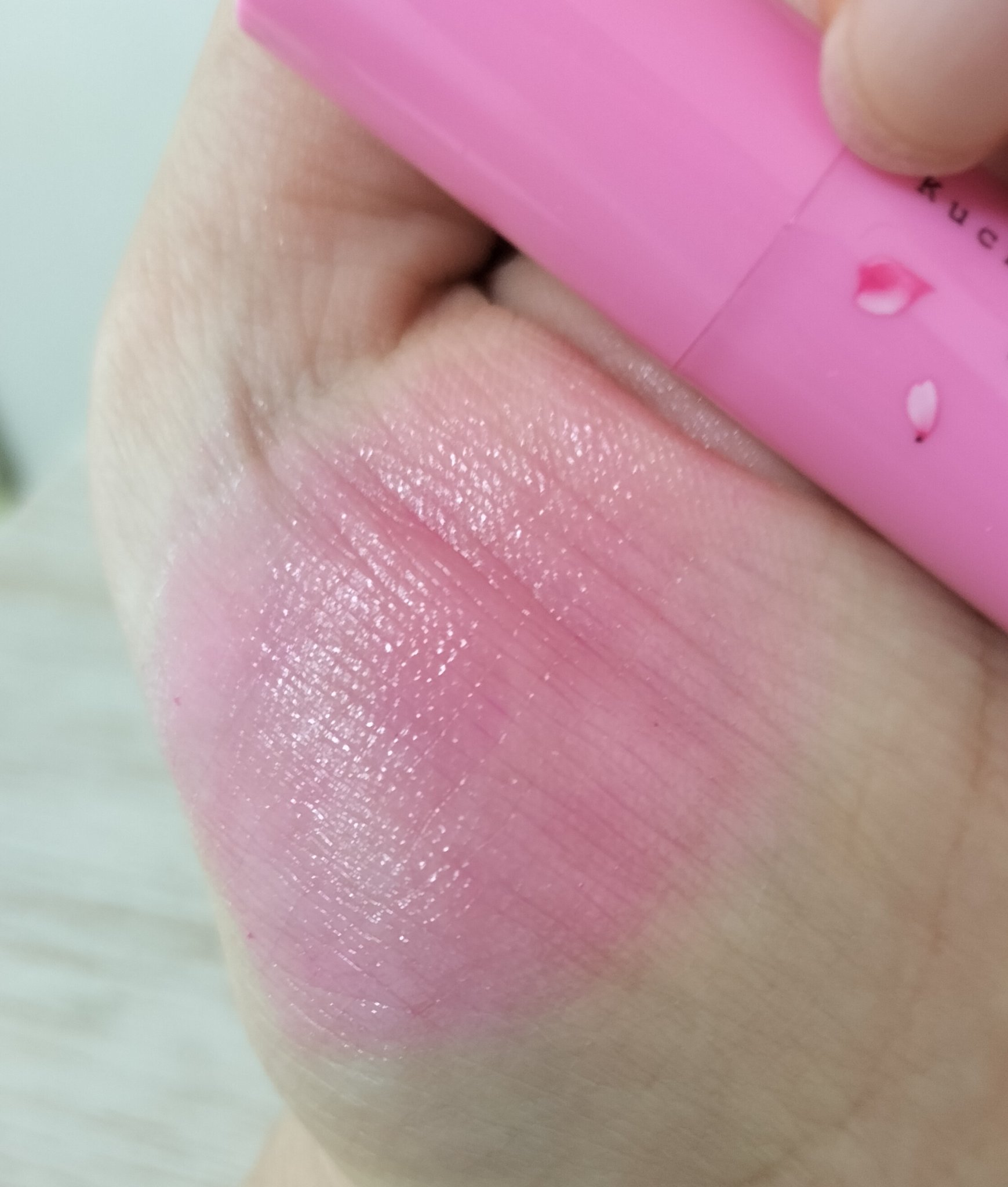 口紅がいらない薬用リップほんのりUV/メンターム/リップクリームを使ったクチコミ（2枚目）