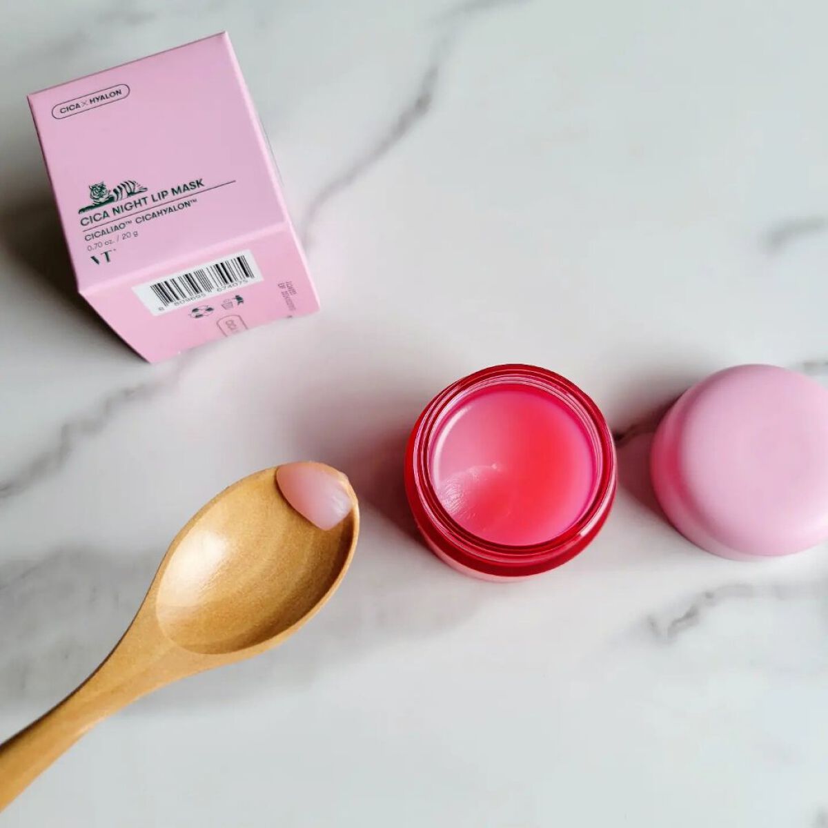 CICA ナイトリップマスク/VT/リップマスクを使ったクチコミ（2枚目）