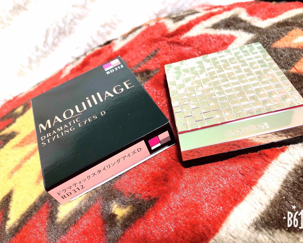 ドラマティックスタイリングアイズD/マキアージュ/アイシャドウパレットを使ったクチコミ(1枚目)
