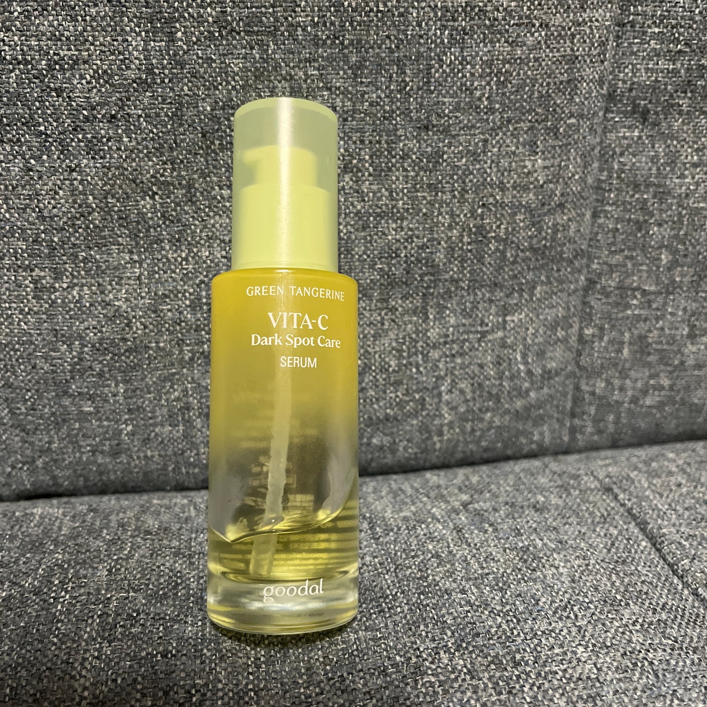 グリーンタンジェリン ビタC ダークスポットケアセラム/goodal/美容液を使ったクチコミ(1枚目)