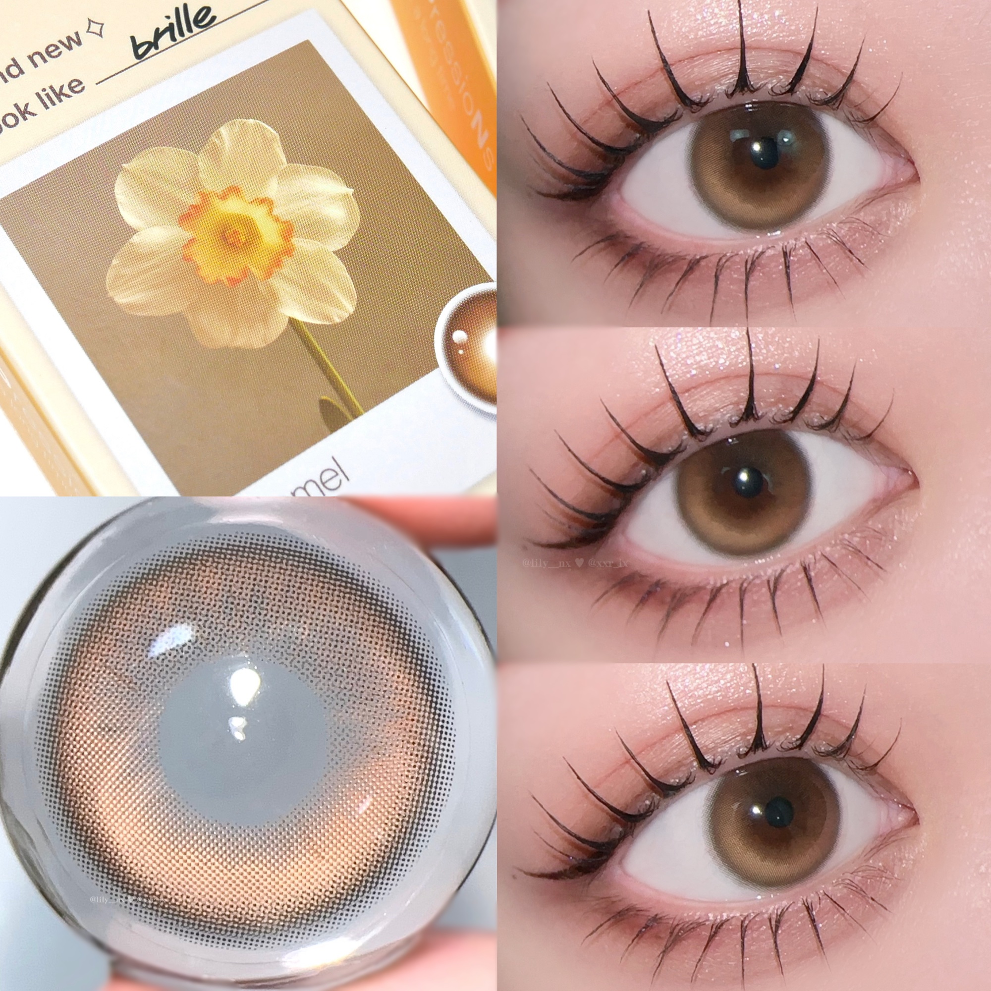 Brille/myfipn/ワンデー（１DAY）カラコンを使ったクチコミ（3枚目）