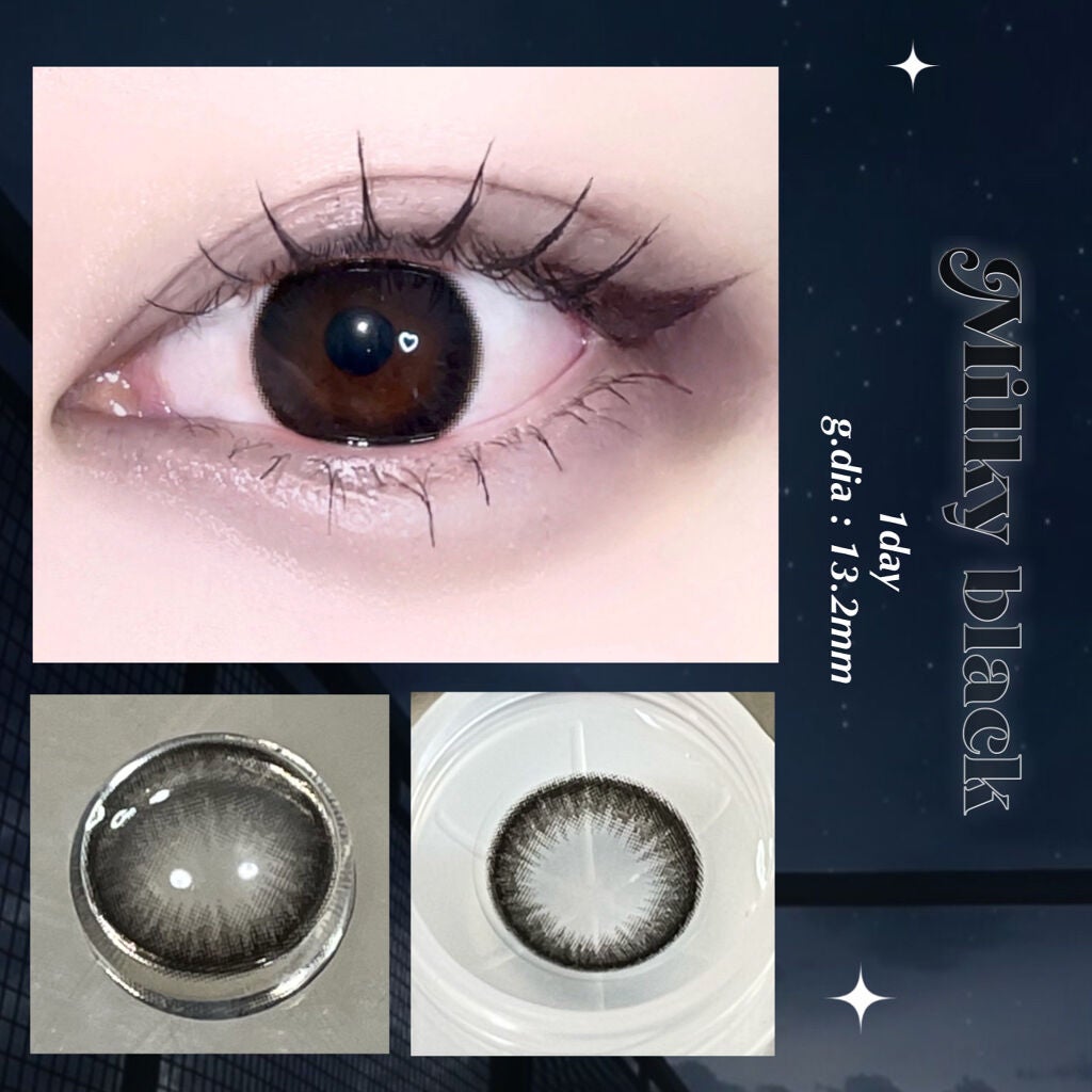 ミルキーシリーズ/LENSSIS/カラーコンタクトレンズを使ったクチコミ(1枚目)