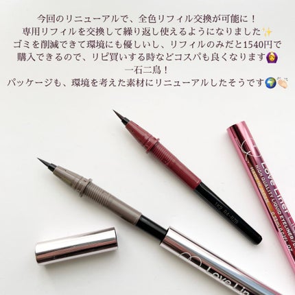 リキッドアイライナーR4/ラブ・ライナー/リキッドアイライナーを使ったクチコミ(6枚目)