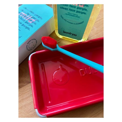clean face gargle gel foam cleanser/laundryou/その他洗顔料を使ったクチコミ(2枚目)