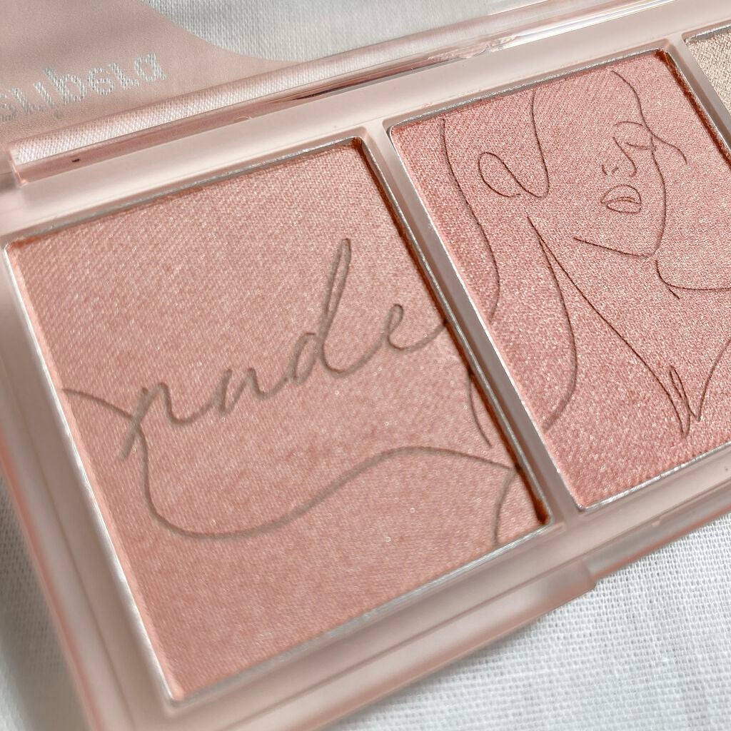 All Take Mood Cheek Palette/PERIPERA/パウダーチークを使ったクチコミ(4枚目)